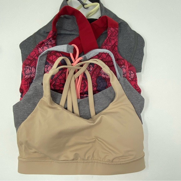 lululemon athletica Other - Lululemon Lot of 4 Sports Bra Bundle Size 4